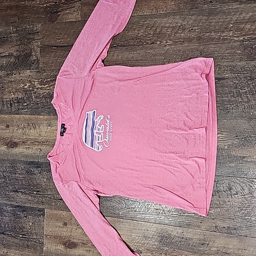 Oswald's Bear Ranch Women's XL Pink 3/4 sleeve top